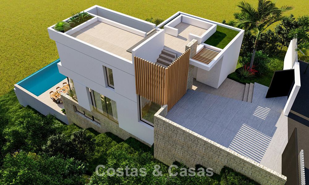 Luxe villa te koop met prachtig weids uitzicht op zee in Mijas, Costa del Sol 56276