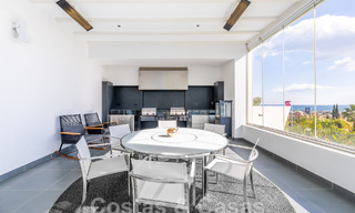 Modernistische luxevilla te koop met zeezicht in vijfsterren golfresort te Marbella - Benahavis 56765 