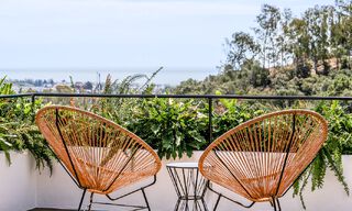 Instapklaar, luxueus appartement te koop met uitnodigend terras en zeezicht in Marbella - Benahavis 57278 