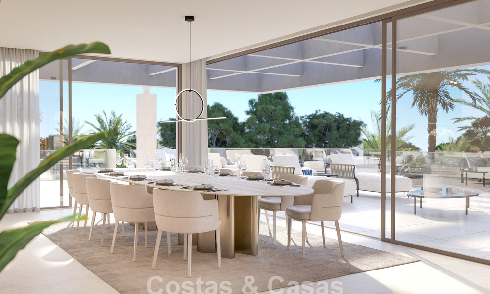 Nieuw, exclusief villaproject geïnspireerd door Elie Saab te koop in de buurt van de Sierra Blanca woonwijk op de Golden Mile van Marbella 56467