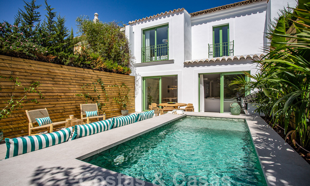 Prachtig gerenoveerd rijhuis te koop op een steenworp van het strand en alle voorzieningen in San Pedro, Marbella 56849