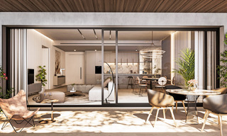 Nieuw, innovatief project met luxe appartementen te koop op loopafstand van alle voorzieningen, het centrum en het strand van San Pedro in Marbella 56838 