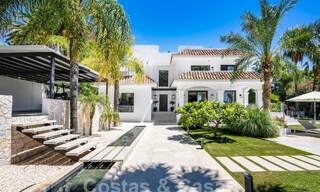 Mediterrane luxevilla te koop in het hartje van Nueva Andalucia’s golfvallei in Marbella 57552 