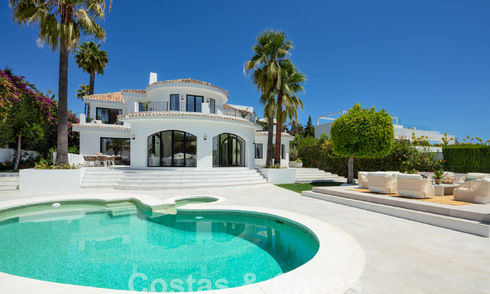 Karaktervolle luxevilla in een unieke architecturale stijl te koop in het hartje van de golfvallei in Nueva Andalucia, Marbella 57666