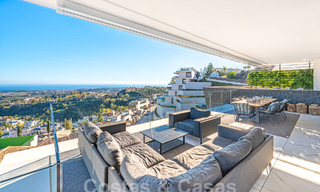 Boutique appartement te koop met panoramisch zeezicht, in een gated complex in de heuvels van Marbella - Benahavis 57756 