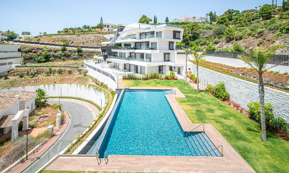 Geavanceerd appartement te koop met fenomenaal uitzicht, in een exclusief complex in Marbella - Benahavis 58183