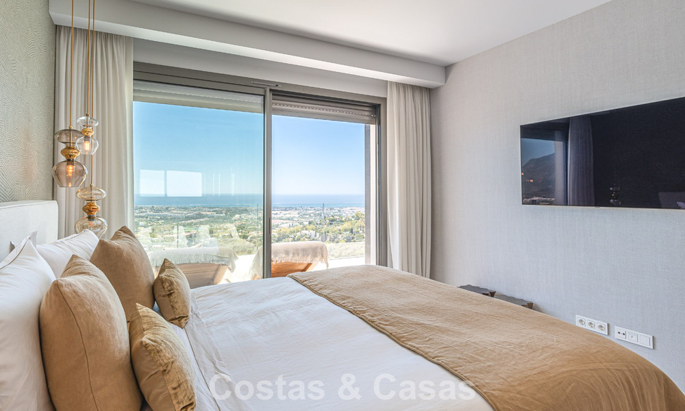 Geavanceerd appartement te koop met fenomenaal uitzicht, in een exclusief complex in Marbella - Benahavis 58196