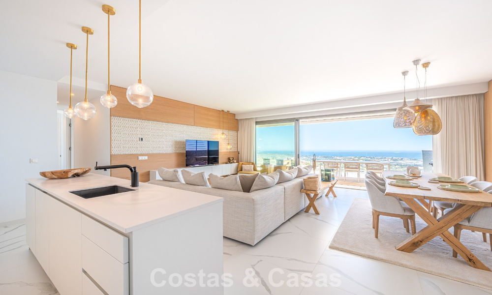 Geavanceerd appartement te koop met fenomenaal uitzicht, in een exclusief complex in Marbella - Benahavis 58202