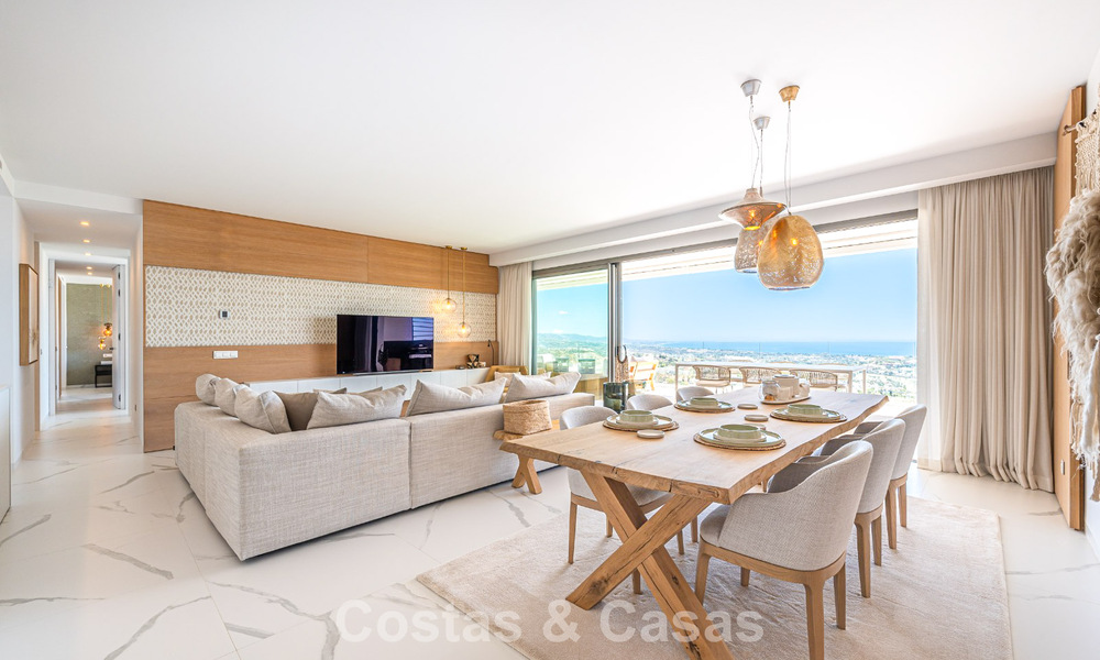 Geavanceerd appartement te koop met fenomenaal uitzicht, in een exclusief complex in Marbella - Benahavis 58204