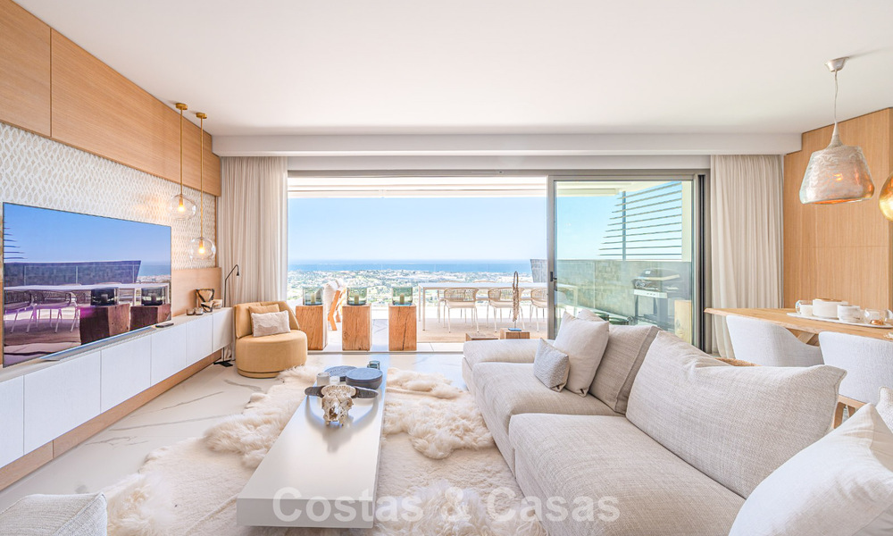 Geavanceerd appartement te koop met fenomenaal uitzicht, in een exclusief complex in Marbella - Benahavis 58210