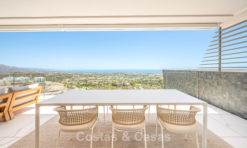Geavanceerd appartement te koop met fenomenaal uitzicht, in een exclusief complex in Marbella - Benahavis 58211