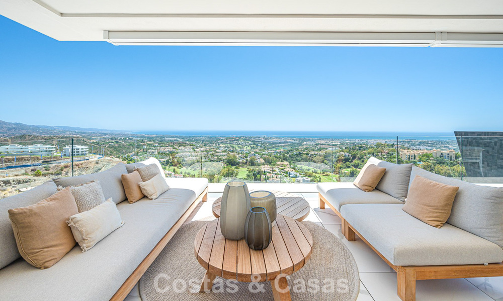 Geavanceerd appartement te koop met fenomenaal uitzicht, in een exclusief complex in Marbella - Benahavis 58214