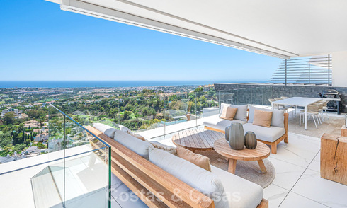 Geavanceerd appartement te koop met fenomenaal uitzicht, in een exclusief complex in Marbella - Benahavis 58215