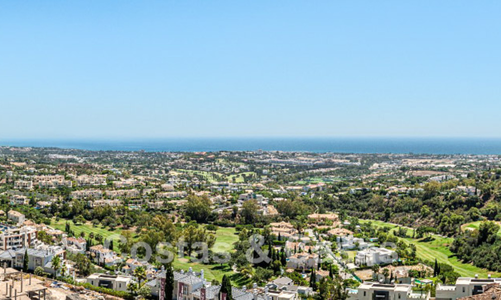 Geavanceerd appartement te koop met fenomenaal uitzicht, in een exclusief complex in Marbella - Benahavis 58219