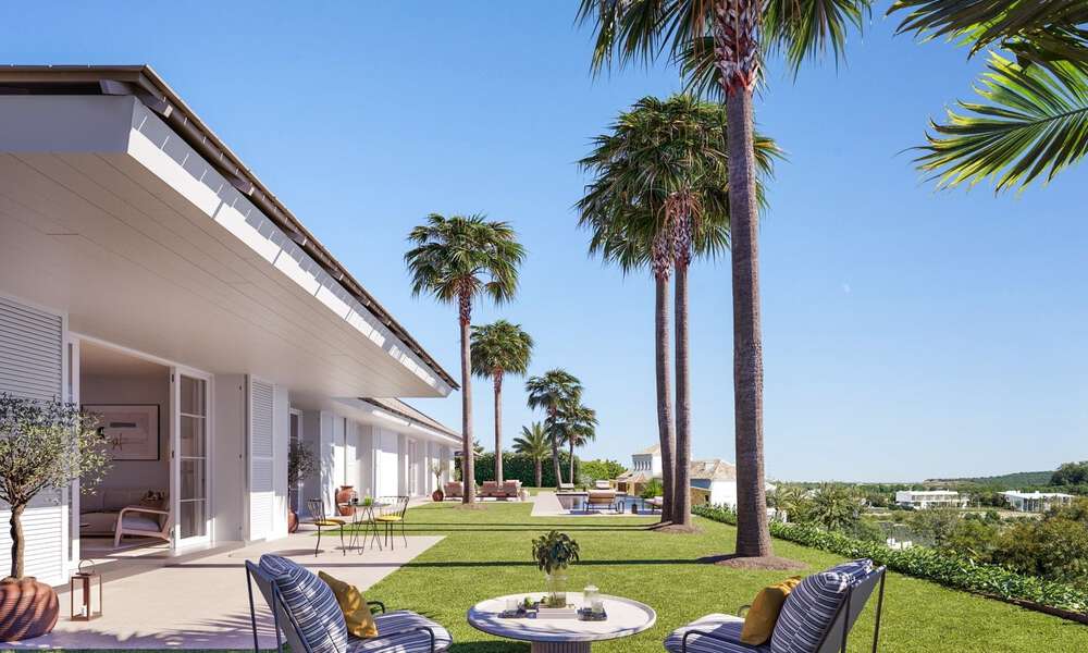 Nieuwe luxevilla met infinity pool en panoramisch zeezicht te koop op plan, in een vijf-sterren golfresort aan de Costa del Sol 57863