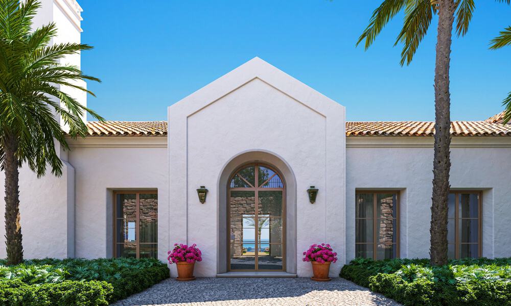 Nieuwe, Mediterrane luxevilla te koop met panoramisch golf- en zeezicht in een 5-sterren golfresort aan de Costa del Sol 57785