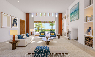Luxueuze, moderne, nieuwbouwvilla te koop op een geprivilegieerde locatie in een vijf-sterren golfresort aan de Costa del Sol 57727 