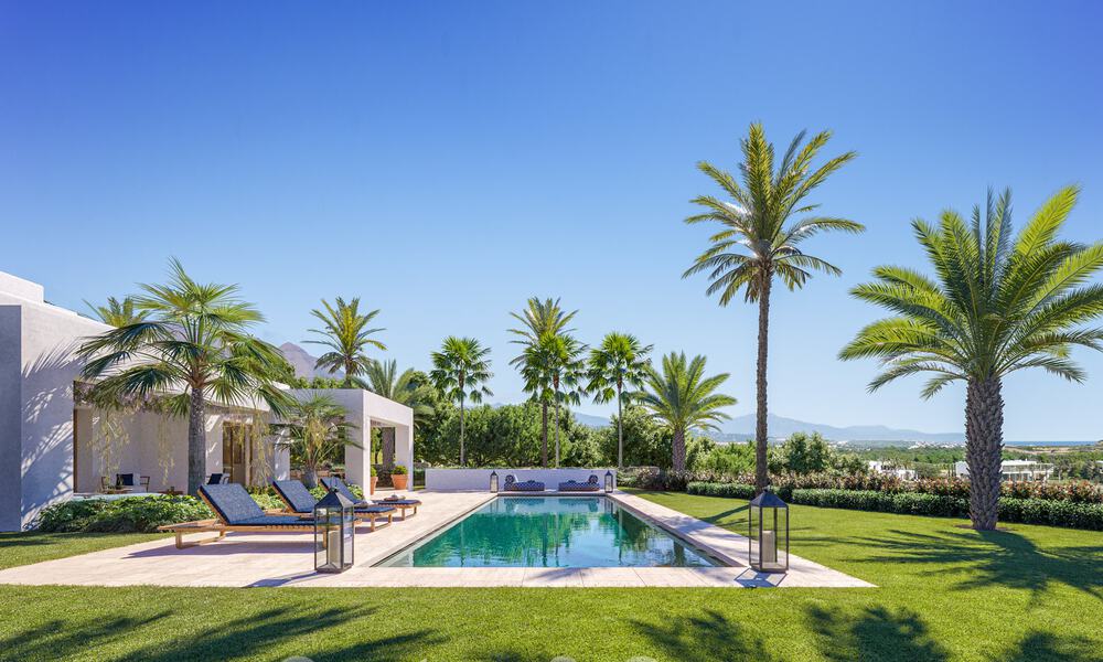 Luxueuze, moderne, nieuwbouwvilla te koop op een geprivilegieerde locatie in een vijf-sterren golfresort aan de Costa del Sol 57728