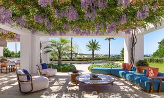 Luxueuze, moderne, nieuwbouwvilla te koop op een geprivilegieerde locatie in een vijf-sterren golfresort aan de Costa del Sol 57730 
