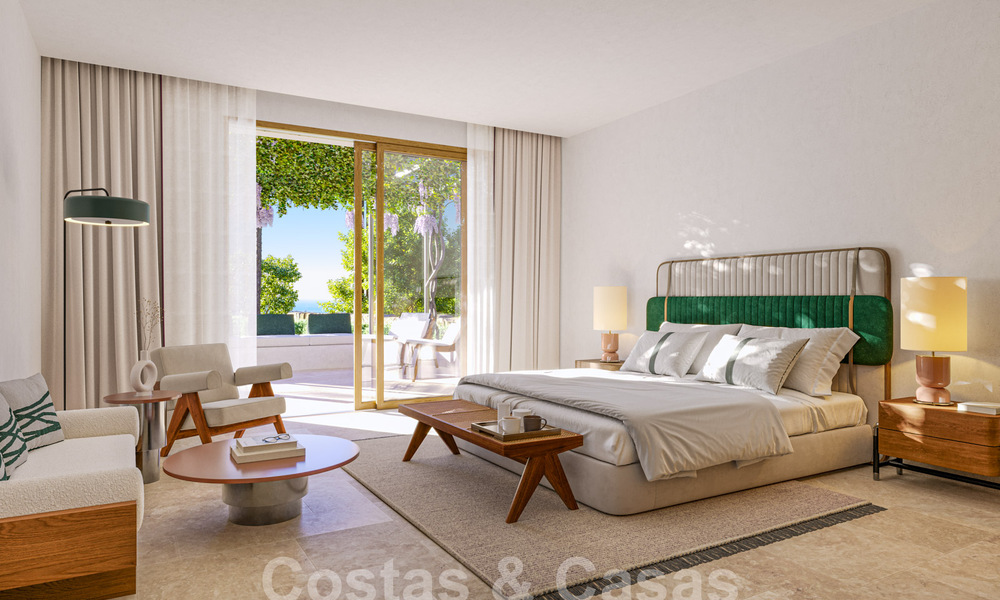 Luxueuze, moderne, nieuwbouwvilla te koop op een geprivilegieerde locatie in een vijf-sterren golfresort aan de Costa del Sol 57733