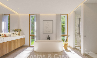 Luxueuze, moderne, nieuwbouwvilla te koop op een geprivilegieerde locatie in een vijf-sterren golfresort aan de Costa del Sol 57735 