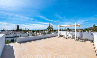 Geavanceerde designervilla met 2 zwembaden te koop, op loopafstand van het strand, Marbella centrum en alle voorzieningen 58540 