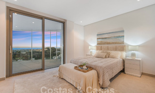 Eersteklas, luxe appartement te koop met schitterend uitzicht op zee, golf en berglandschap in Marbella - Benahavis 58432 