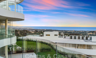 Eersteklas, luxe appartement te koop met schitterend uitzicht op zee, golf en berglandschap in Marbella - Benahavis 58437 