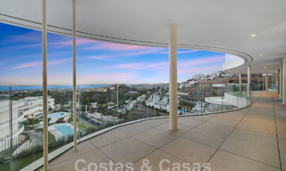 Eersteklas, luxe appartement te koop met schitterend uitzicht op zee, golf en berglandschap in Marbella - Benahavis 58439 