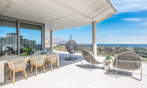 Gloednieuw, modernistisch penthouse te koop, in een exclusief golfresort in de heuvels van Marbella - Benahavis 58418