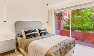 Tuinappartement te koop met open zeezicht in een iconisch strandcomplex op de New Golden Mile tussen San Pedro en Estepona 57943 