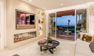Tuinappartement te koop met open zeezicht in een iconisch strandcomplex op de New Golden Mile tussen San Pedro en Estepona 57952 