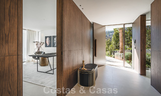 Luxueuze designervilla te koop in exclusief, gated frontlinie-golfcomplex met panoramisch uitzicht in La Quinta, Marbella - Benahavis 59095 