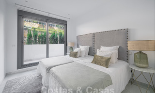 Modern tuinappartement te koop met 3 slaapkamers in een gated complex op de Golden Mile van Marbella 58563 
