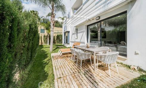 Modern tuinappartement te koop met 3 slaapkamers in een gated complex op de Golden Mile van Marbella 58572
