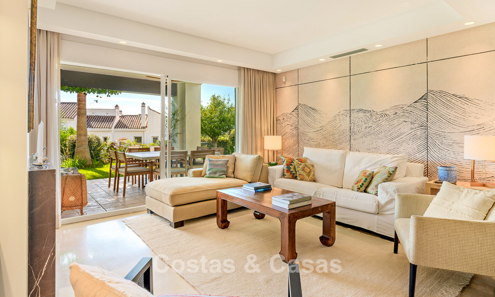 Charmant tuinappartement te koop in een geprivilegieerd wooncomplex in La Quinta, Marbella - Benahavis 58599