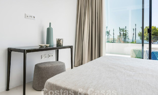Modernistische luxevilla te koop op een steenworp van het strand en alle voorzieningen met zeezicht in San Pedro, Marbella 58623 