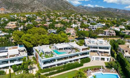 Ruim modern penthouse te koop met prachtig zeezicht in het exclusieve Sierra Blanca, Golden Mile, Marbella 58748