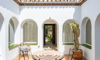 Andalusische luxevilla met een tijdloze charme te koop op eerstelijns golf in Benahavis - Marbella 58862 