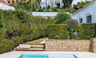Andalusische luxevilla met een tijdloze charme te koop op eerstelijns golf in Benahavis - Marbella 58870 