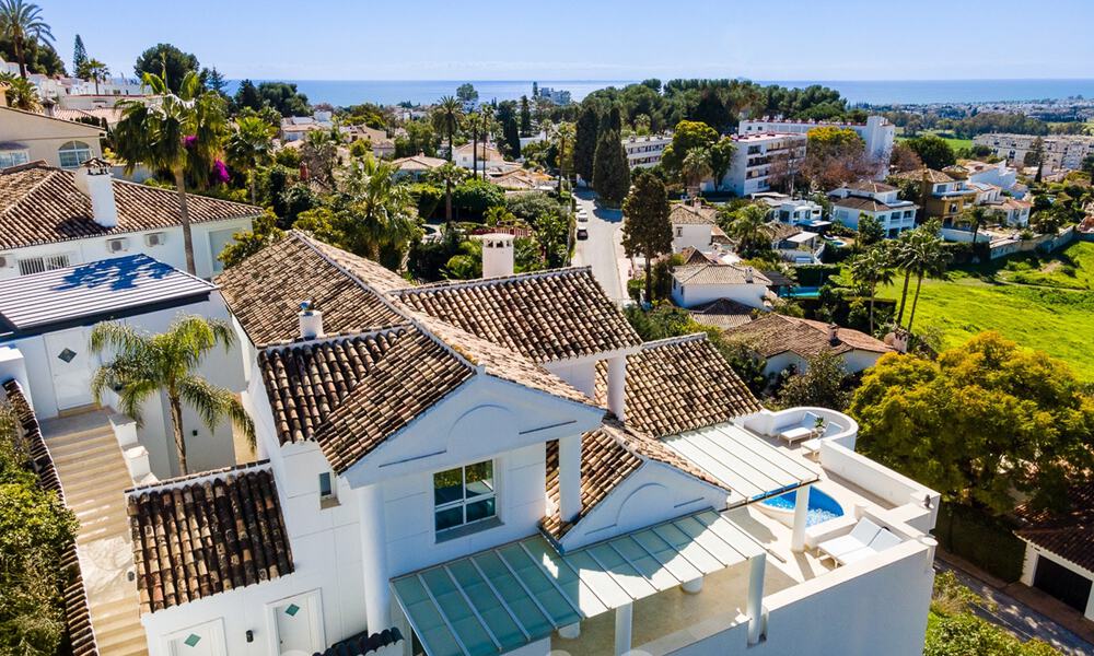 Mediterrane luxevilla met panoramisch zeezicht te koop in Nueva Andalucia’s golfvallei in Marbella 59102