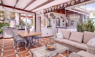 Penthouse te koop met ruim dakterras en 360° uitzicht, op een steenworp van het strand en het centrum van Puerto Banus, Marbella 59045 