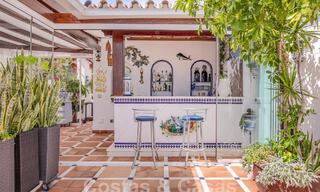 Penthouse te koop met ruim dakterras en 360° uitzicht, op een steenworp van het strand en het centrum van Puerto Banus, Marbella 59046 
