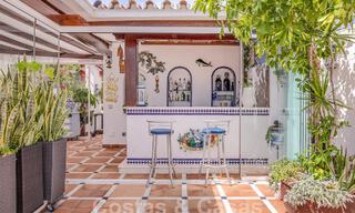 Penthouse te koop met ruim dakterras en 360° uitzicht, op een steenworp van het strand en het centrum van Puerto Banus, Marbella. Verlaagd in prijs om te verkopen! 59046 
