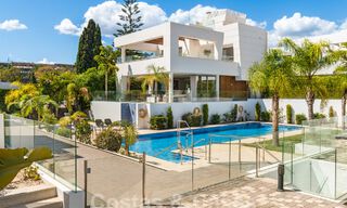 Moderne luxevilla te koop op wandelafstand van het strand en het centrum van San Pedro, Marbella 59182 