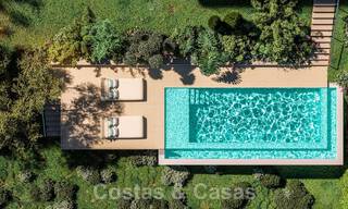 Nieuw op de markt! Architectonische luxe nieuwbouwvilla’s te koop in een luxeresort in Fuengirola, Costa del Sol 59147 