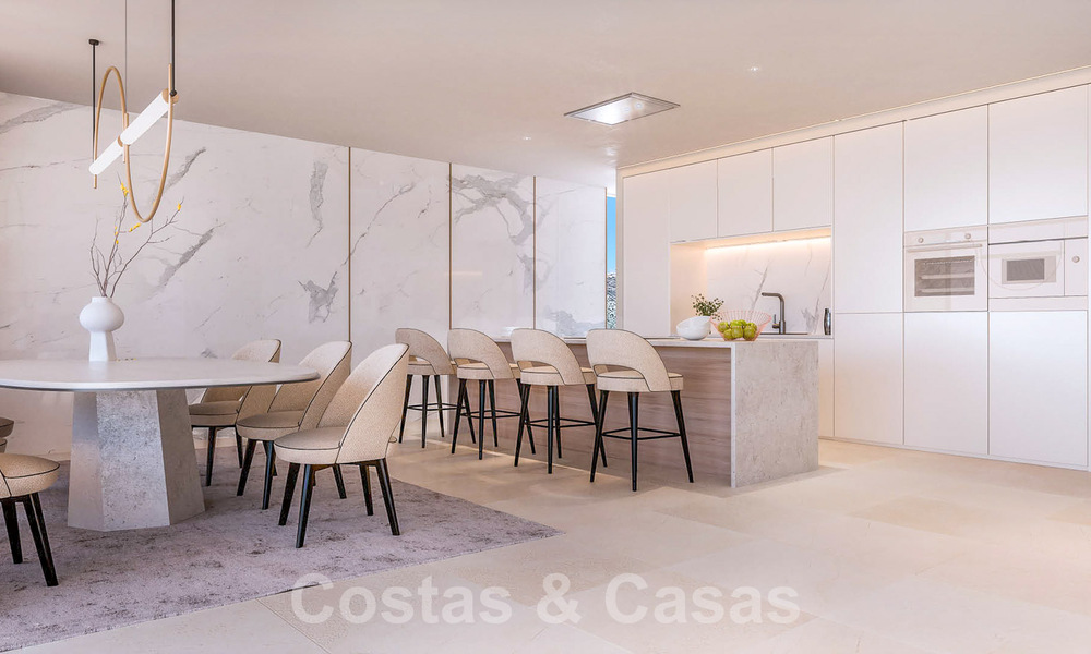 Nieuw op de markt! Architectonische luxe nieuwbouwvilla’s te koop in een luxeresort in Fuengirola, Costa del Sol 59150