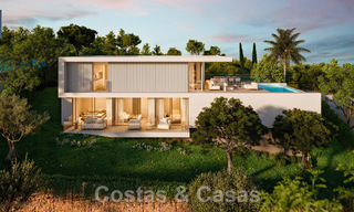 Architectonische luxe nieuwbouwvilla’s te koop in een luxeresort in Fuengirola, Costa del Sol 59155 