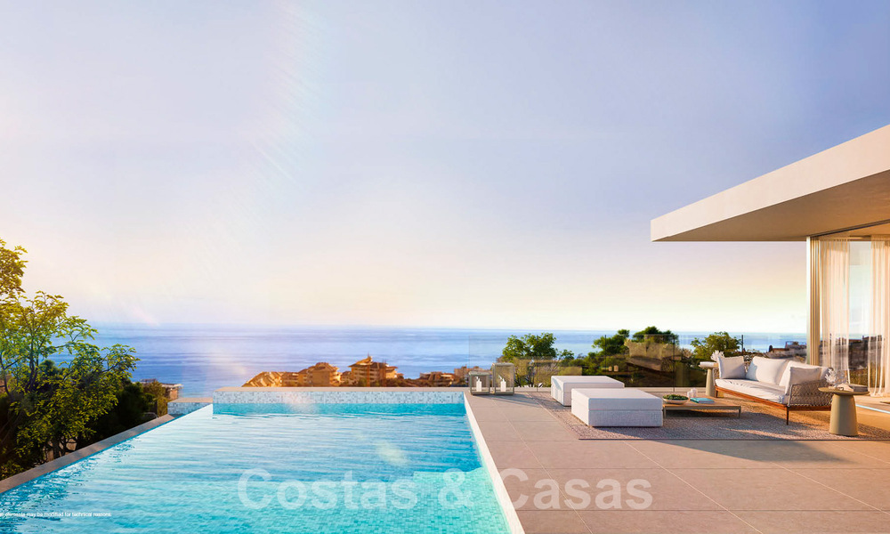 Architectonische luxe nieuwbouwvilla’s te koop in een luxeresort in Fuengirola, Costa del Sol 59157