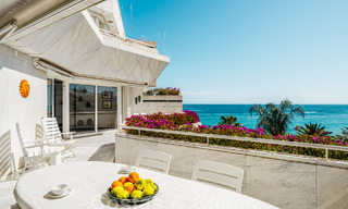 Up-market appartement in eerstelijnsstrand complex te koop in Marbella centrum 59285 